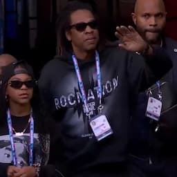 JAY-Z & Blue Ivy Hit the Field As VIPs Ahead of Super Bowl LVII