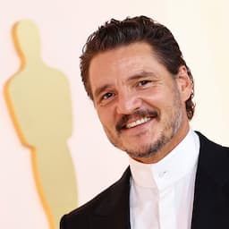 Pedro Pascal Poses With Salma Hayek on the 2023 Oscars Red Carpet