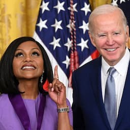 Mindy Kaling Honored at White House With National Medal of Art
