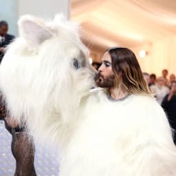 Jared Leto Wears Giant Cat Costume at 2023 Met Gala