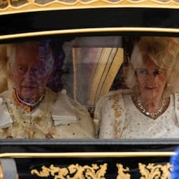 King Charles and Camilla Arrive at Coronation Ceremony 