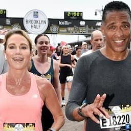 Amy Robach and T.J. Holmes Run Brooklyn Half Marathon Together