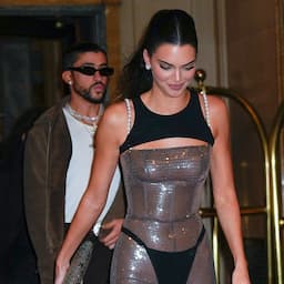 Kendall Jenner Wears Thong Look With Bad Bunny at Met Gala After-Party