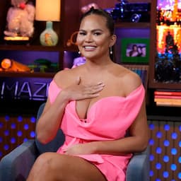 Chrissy Teigen's Daughter Luna Cuddles Baby Brother Wren: See the Pic