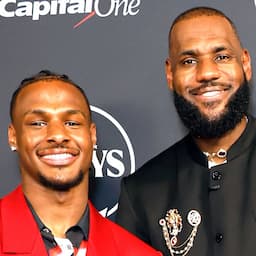 LeBron James Attends Dodgers Game With Son Bronny After Cardiac Arrest