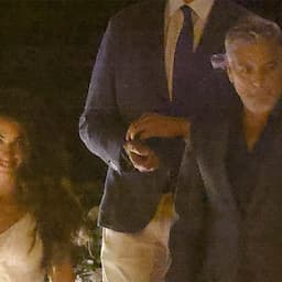 Amal Clooney Dresses Up for Date Night With George Clooney in Italy