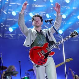 Watch Nick Jonas Fall in a Hole On Stage and Recover Like a Pro