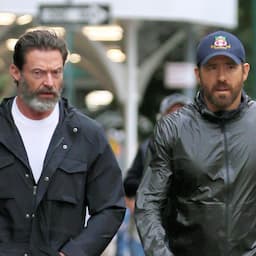 Hugh Jackman Walks With Ryan Reynolds Amid Split From Wife