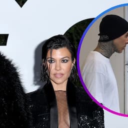 Kourtney Kardashian and Travis Barker Seen Leaving Hospital