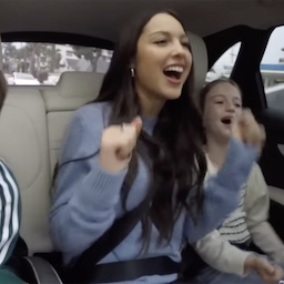 See Olivia Rodrigo Surprise Jimmy Kimmel's Kids on the Drive to School