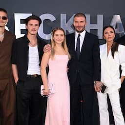 David and Victoria Beckham's Family Poses on Red Carpet for 'Beckham'
