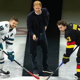 Prince Harry Recreates Grandmother Queen Elizabeth II's Hockey Moment