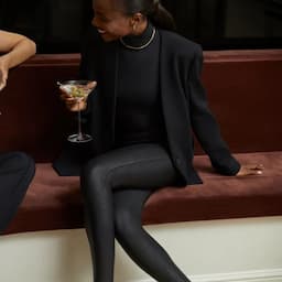 The Spanx Faux Leather Leggings Are 20% Off for Black Friday Right Now
