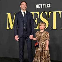 Bradley Cooper Poses With Daughter Lea and Lady Gaga on Red Carpet
