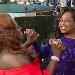Watch Oprah Crash Danielle Brooks’ Golden Globes Interview for a ‘The Color Purple’ Sofia Reunion (Exclusive)