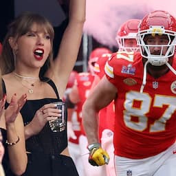 Super Bowl LVIII: Taylor Swift Cheers on Travis Kelce With Ice Spice and Blake Lively