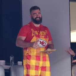 Jason Kelce Supports Brother Travis With Bold Super Bowl Outfit