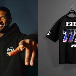 The Official Usher Super Bowl LVIII Merch Collection Is Here