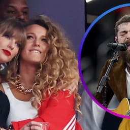 Taylor Swift Sings Along to Post Malone's Super Bowl Performance