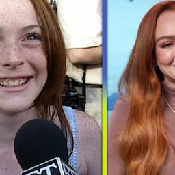 Lindsay Lohan Recreates Iconic 'Parent Trap' Scene With Jimmy Fallon