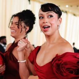 Liza Koshy Falls on the Oscars Red Carpet -- But Recovers Like a Champ