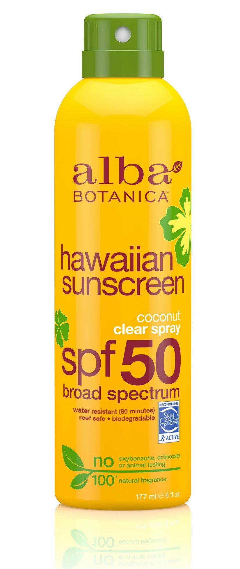 Alba Botanica Hawaiian Coconut Clear Spray Sunscreen SPF 50