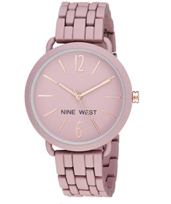 Nine West Rubberized Bracelet Watch