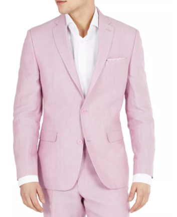 Bar III Men's Slim-Fit Linen Suit Jackets