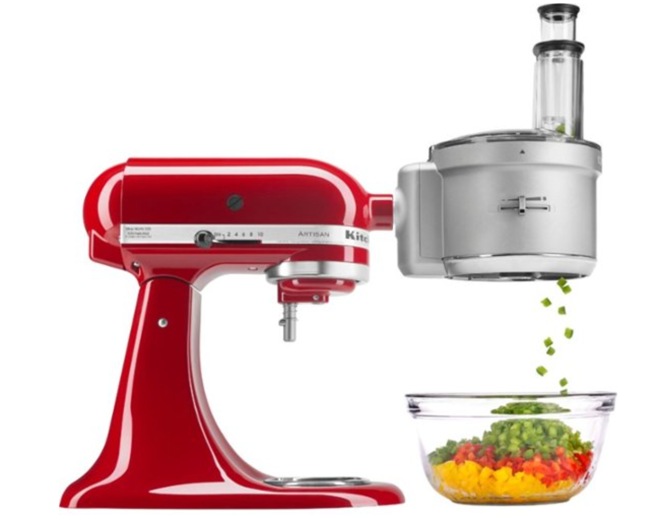 Kitchenaid Food Processor Attachment Kit with Commercial Style Dicing