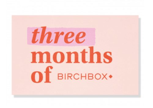 Birchbox Beauty 3-Month Subscription Gift Card