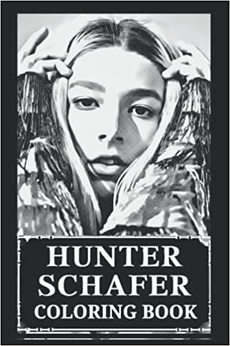 Hunter Schafer Coloring Book: Great Stress Relief and Relaxation Hunter Schafer Coloring Book