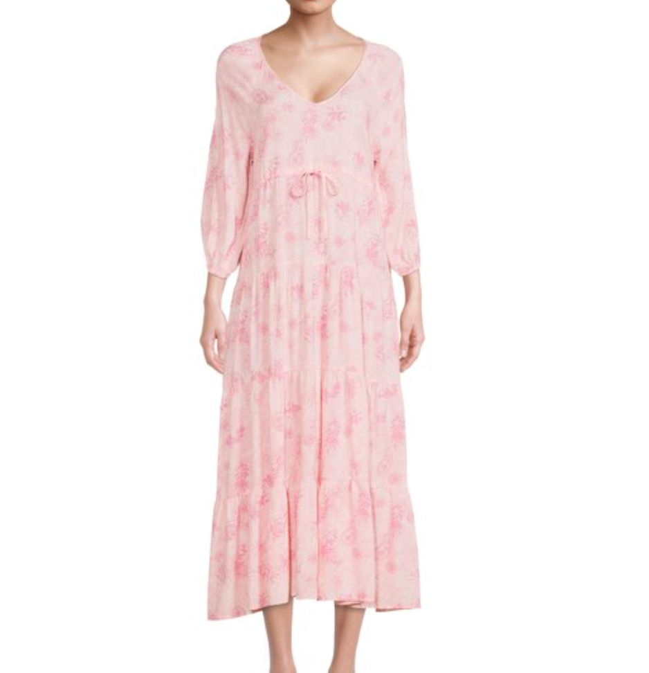 The Pioneer Woman Mommy & Me Printed Tiered Maxi Dress