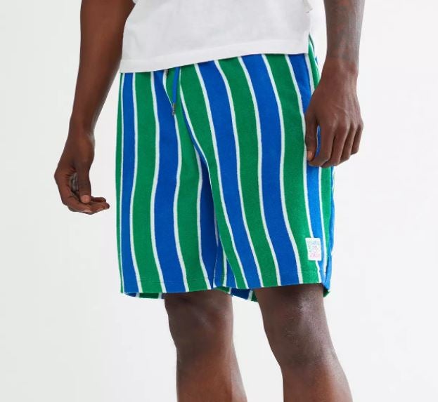 Guess x J Balvin Amor Collection Striped Shorts