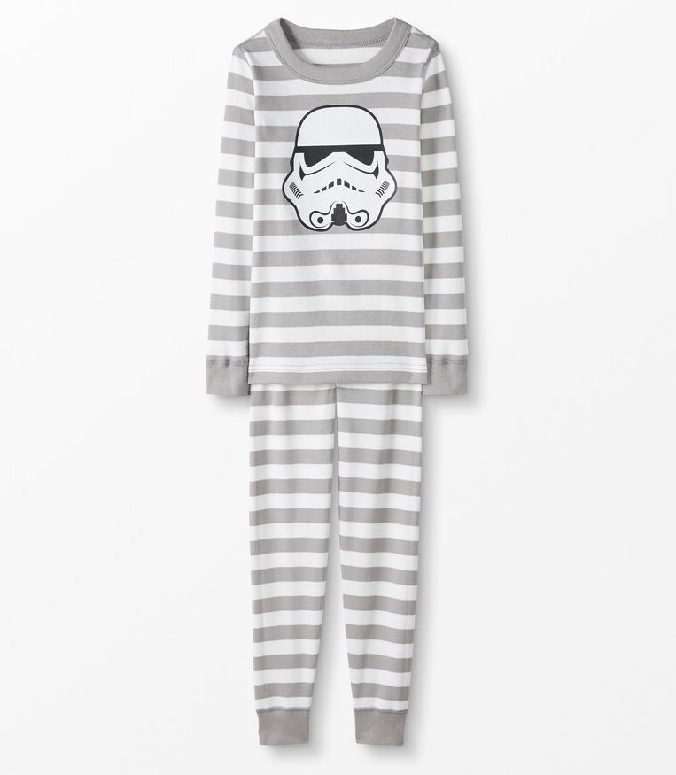 Star Wars Stripe Long John Pajamas