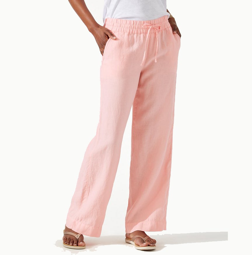 Tommy Bahama Two Palms High-Rise Linen Easy Pants