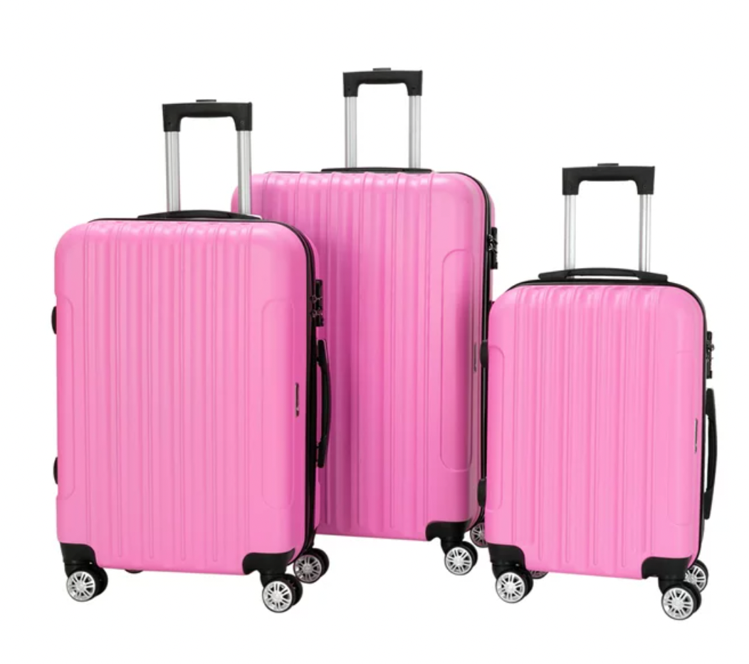 Zimtown 3-in-1 Luggage Multifunctional Large Capacity Traveling Storage Suitcase