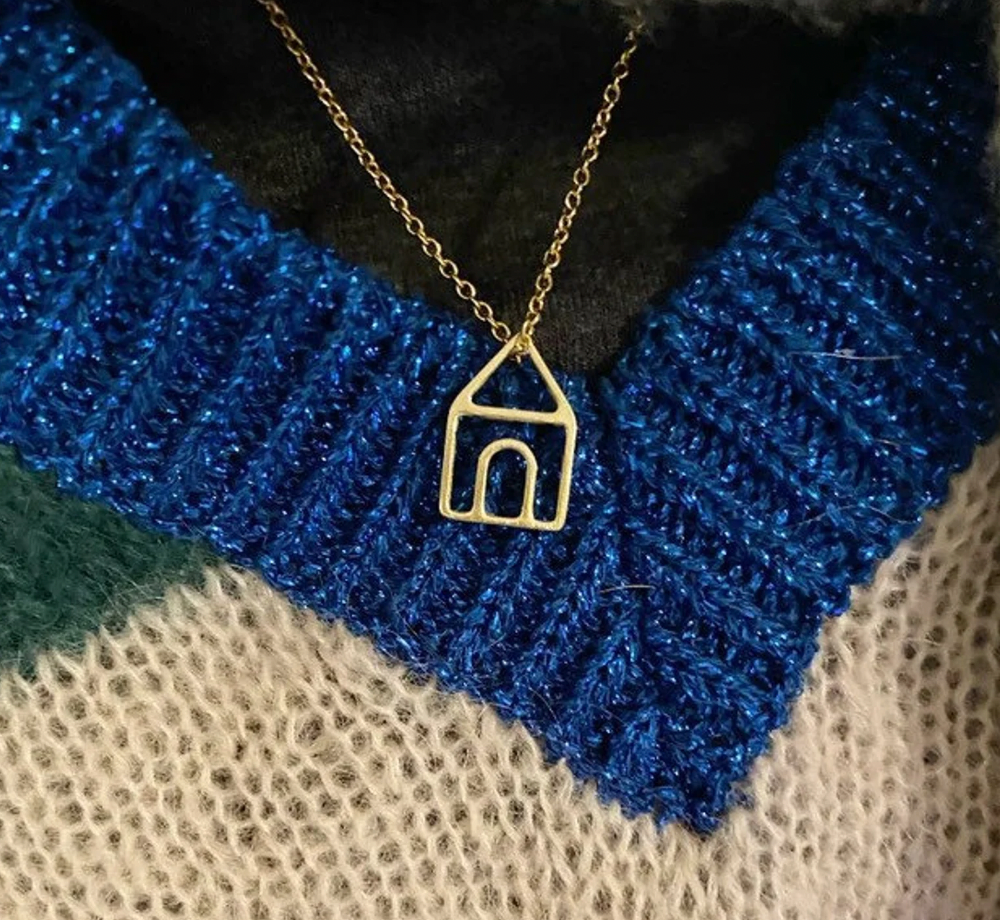 14K Gold Harry’s House Necklace