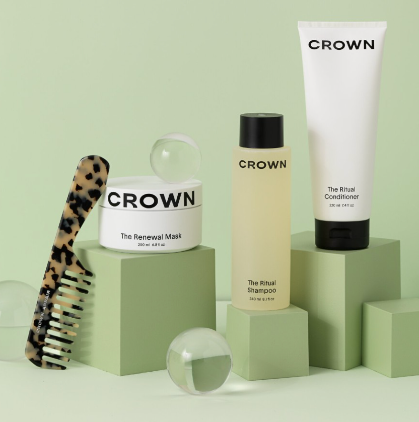 Crown Affair Ritual Shampoo, Conditioner and Renewal Mask Set
