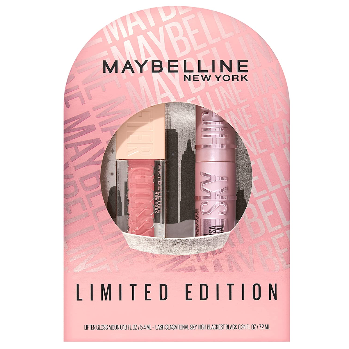 Maybelline New York Sky High Mascara and Lifter Gloss Gift Set