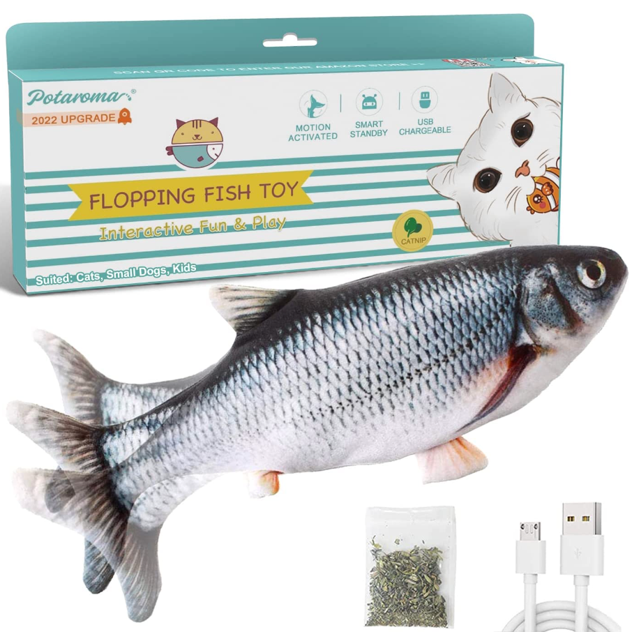 Potaroma Flopping Fish Cat Toy