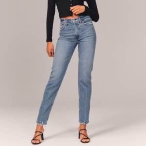 Abercrombie & Fitch High Rise Mom Jean
