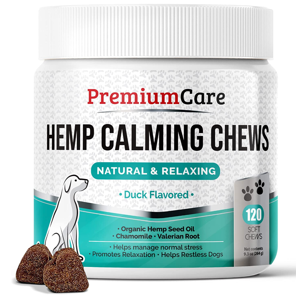 Premium Care Hemp Calming Chews for Dogs