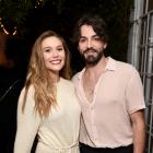 Elizabeth Olsen (L) and Robbie Arnett attend the 2017 Gersh Emmy Party presented by Tequila Don Julio 1942 on September 15, 2017 in Los Angeles, California. 