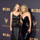 Robin Wright and Dylan Penn at the 2017 Emmys