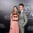 Eddie Redmayne and wife, Hannah Bagshawe, at 'Fantastic Beasts' premiere in New York City, 2016