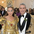 SJP and Andy Cohen