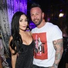 JWoww and Roger Mathews at Jersey Shore Family Vacation premiere party in April 2018