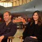 'Captain Marvel': Jude Law and Gemma Chan (Full Interview)