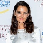 katie holmes in nyc on oct 17