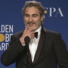 Golden Globes 2020: Joaquin Phoenix Press Room Interview
